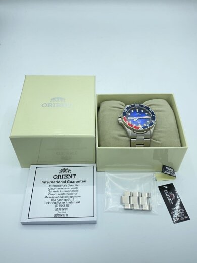 商品画像：自動巻腕時計/アナログ/ステンレス/NVY/SLV/SS/RN-AA0812L 6