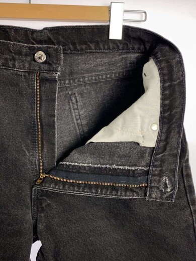 商品画像：ショートパンツ/34/デニム/BLK/無地 3