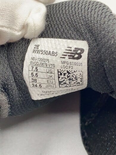 商品画像：ローカットスニーカー/24.5cm/BLK/レザー 5