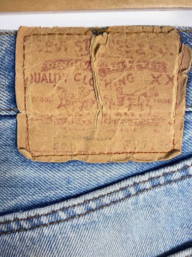 商品画像：501/推定90s/裏ボタン刻印524/ショートパンツ/--/コットン/IDG 4