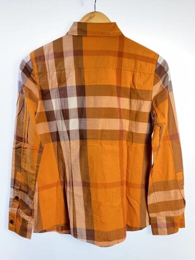 商品画像：長袖ブラウス/38/コットン/ORN/チェック 2