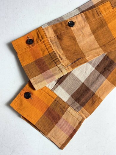 商品画像：長袖ブラウス/38/コットン/ORN/チェック 6