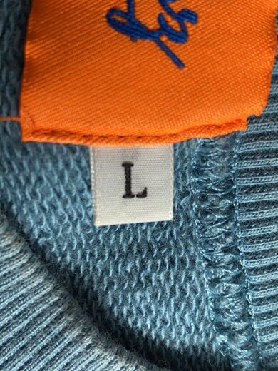 商品画像：スウェット/L/コットン/BLU 4