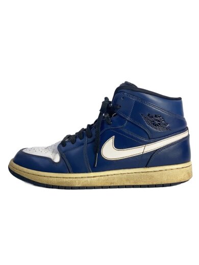 商品画像：AIR JORDAN 1 MID/エアジョーダンミッド/ネイビー/554724-401/30cm/NVY 1
