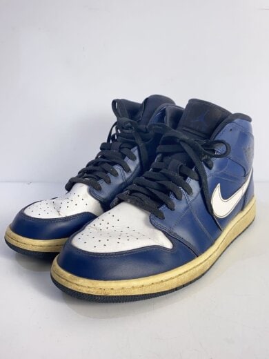 商品画像：AIR JORDAN 1 MID/エアジョーダンミッド/ネイビー/554724-401/30cm/NVY 2