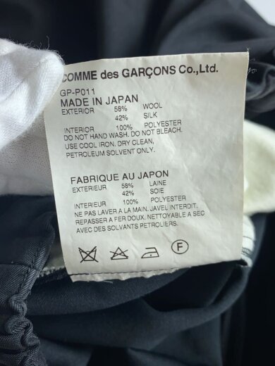 商品画像：サルエルパンツ/M/ウール/BLK/無地/GP-P011 8