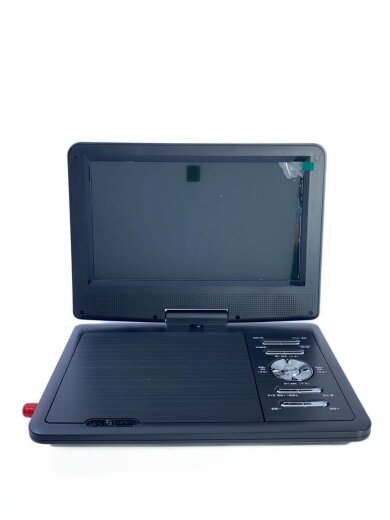 商品画像：DVDプレーヤー/PDVD-W927-BK// 1