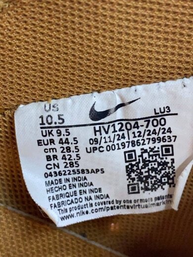 商品画像：AIR FORCE 1 LOW CNVS_エア フォース 1 ロー キャンバス/28.5cm/CML 7