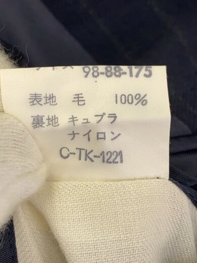 商品画像：TEIJIN MENS SHOP/スーツ/--/ウール/NVY/ストライプ 5