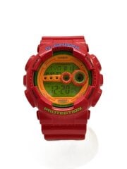 カシオ/クォーツ腕時計・G-SHOCK/デジタル/レッド/レッド
