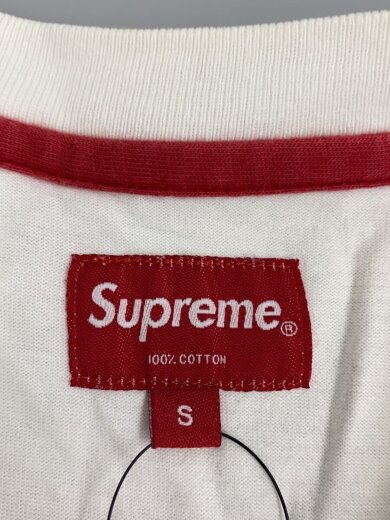 商品画像：Tシャツ/S/コットン/ホワイト/無地/シュプリーム 3