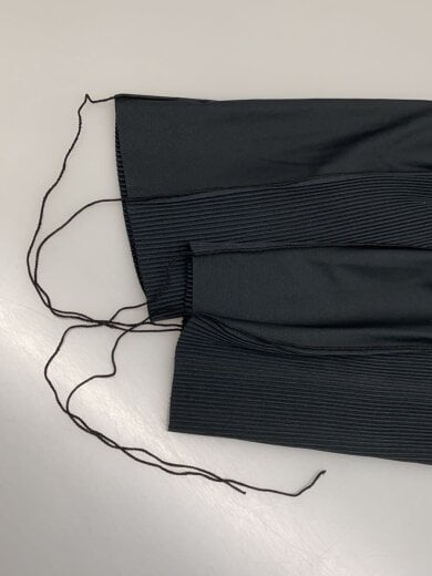 商品画像：長袖ブラウス/--/ポリエステル/BLK 5