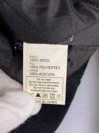商品画像：ジャケット/--/ウール/BLK/無地// 4
