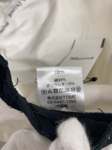 商品画像：ハット/--/コットン/WHT/無地/メンズ 6