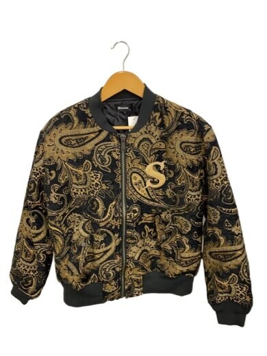 商品画像：フライトジャケット/S/ポリエステル/BRW/総柄/105-62985 1