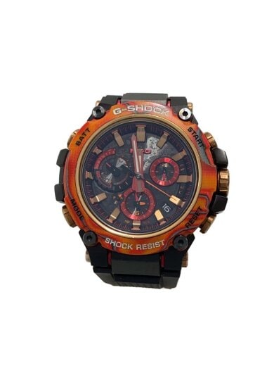 商品画像：ソーラー腕時計_G-SHOCK/アナログ/ラバー/BLK/BLK/SS// 1