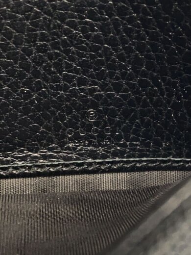 商品画像：長財布_GGマーモント/レザー/ブラック/メンズ// 3