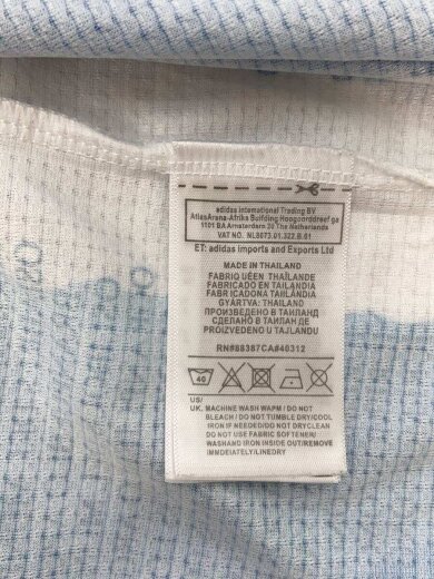 画像：adidasマラドーナ 追悼 アルゼンチン Tシャツ/L/ポリエステル/BLU4