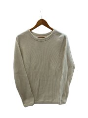 HEAVY WEIGHT WAFFLE/サーマル/長袖Tシャツ/38/コットン/ホワイト/5964