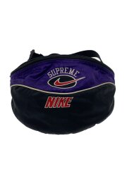 19SS/Shoulder Bag/ウエストバッグ/ナイロン/BLK/無地