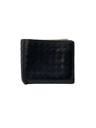 商品画像：2つ折り財布/レザー/BLK/メンズ/B01549479 1