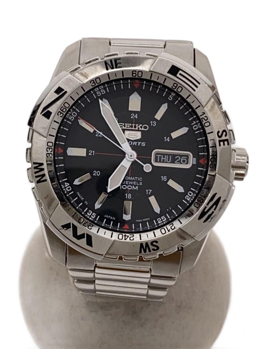 SEIKO / クォーツ腕時計/アナログ/SLV/7S36-04M0