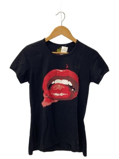 Tシャツ/M/コットン/BLK/無地/VW-06-02