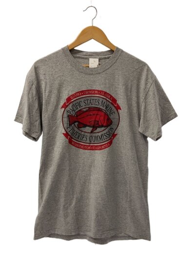 商品画像：Tシャツ/--/コットン/GRY/無地 1