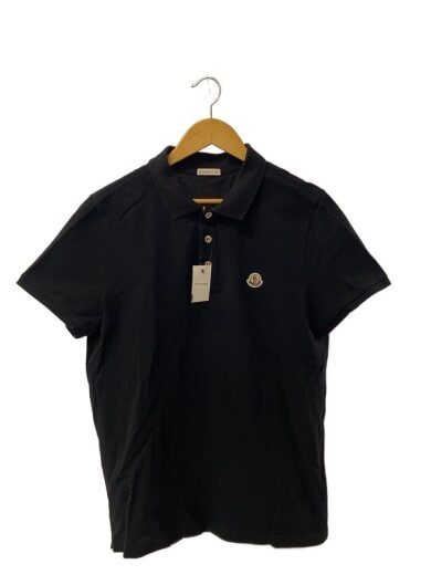 商品画像：ポロシャツ/--/コットン/ブラック/D10918340800 84556 1