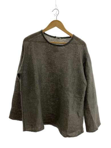 商品画像：MOHAIR NET KNIT PULLOVER/ニット・セーター(厚手)/グレー/1613-299-3 1