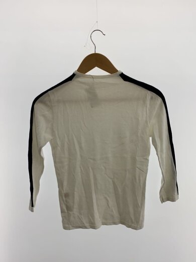 商品画像：ラインニット・セーター(薄手)/38/レーヨン/ホワイト×ブラック 2