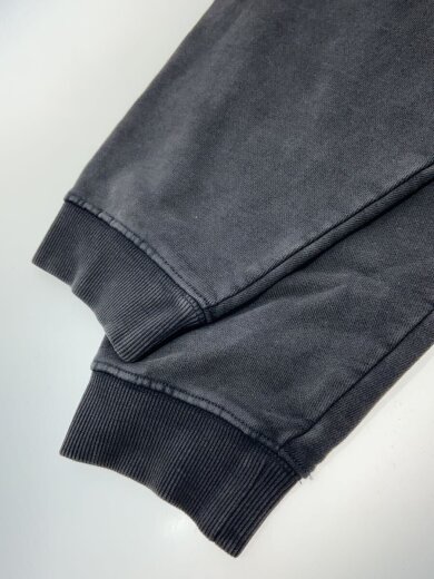 商品画像：ヴィンテージ加工/バンドプリント/パーカー/3/コットン/ブラック 6