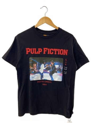 商品画像：Tシャツ/M/コットン/BLK/無地 1