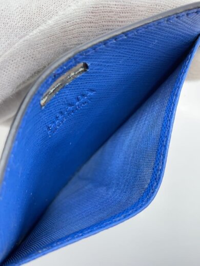 商品画像：パスケース/レザー/BLU/無地/メンズ 4