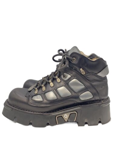 商品画像：レースアップブーツ/42/ブラック/レザー 1