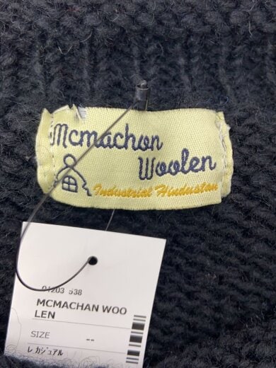 商品画像：ニット・セーター(厚手)/--/ウール/BLK/無地 3