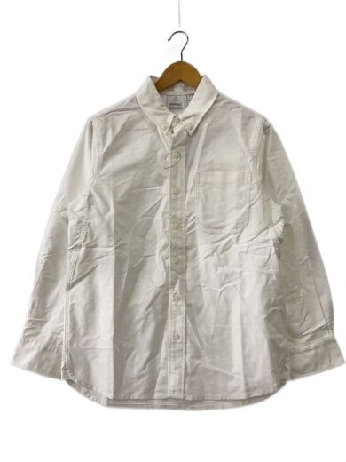 商品画像：OXFORD BUTTON DOWN STANCE SHIRT 長袖シャツ/S/コットン/WHT/G5FM-J019 1