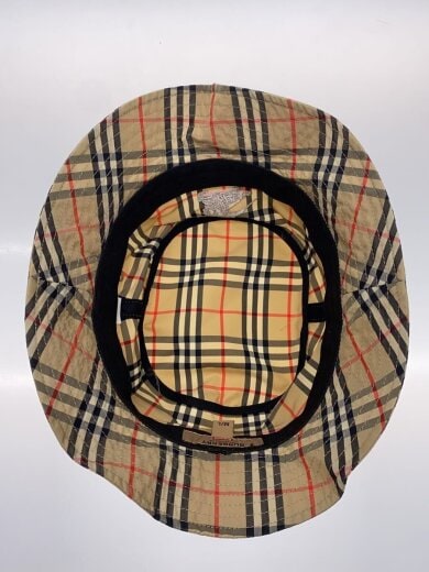 商品画像：×BURBERRY LONDON/バケットハット/M/L/コットン/CML/チェック/メンズ 4