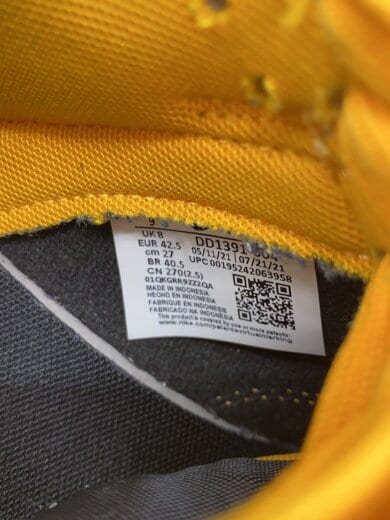 商品画像：DUNK LOW RETRO_ダンク ロー レトロ/27cm/YLW 5