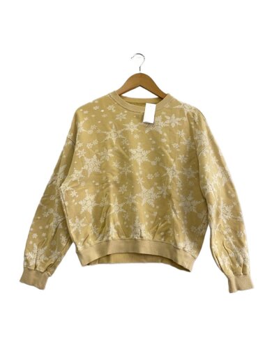 商品画像：雪の結晶/スウェット/--/コットン/YLW/総柄// 1