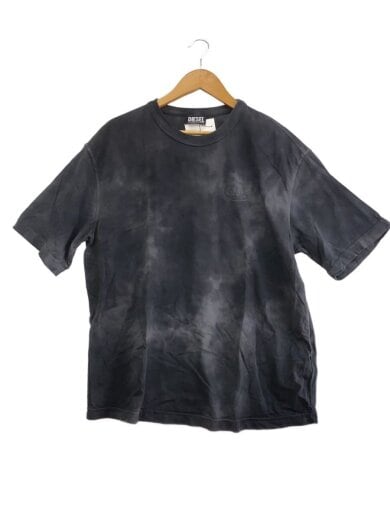 商品画像：Tシャツ/M/コットン/BLK/無地/A17642// 1