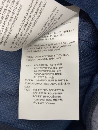 商品画像：21AW/フリースジャケット/4/ポリエステル/BLU/総柄/MTAT21A4779-L 4