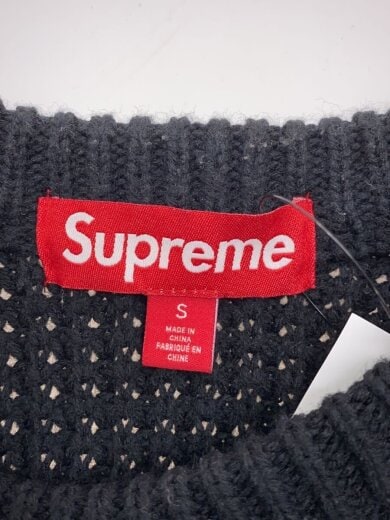 商品画像：Small Box Waffle Sweater ニット・セーター(厚手)/S/アクリル/BLK 3