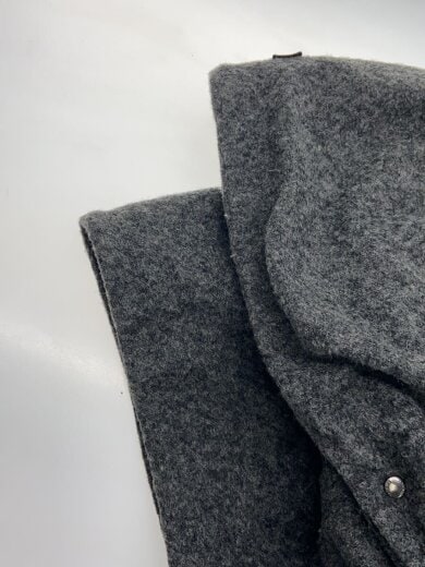 商品画像：ポンチョ/ダウンジャケット/2/ウール/GRY/LTA-4232 6