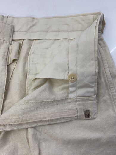 商品画像：ショートパンツ/--/リネン/WHT/無地 3