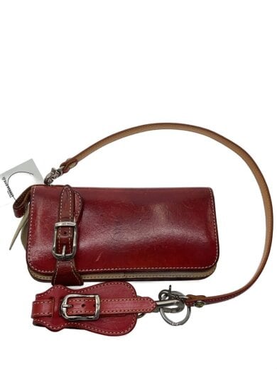 商品画像：長財布/レザー/レッド/メンズ 1