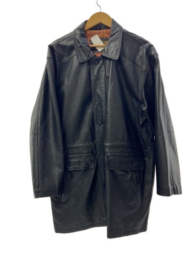 商品画像：ON THE WORLD INC/コート/LL/牛革/BLK/無地 1