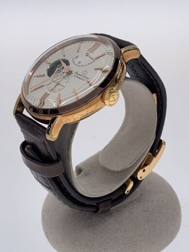 商品画像：自動巻腕時計/アナログ/ラバー/ホワイト/ブラウン/f6f4-uaa0// 2