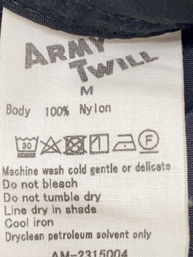 商品画像：カーゴパンツ/M/ナイロン/BLK/無地/AM-2315004 5