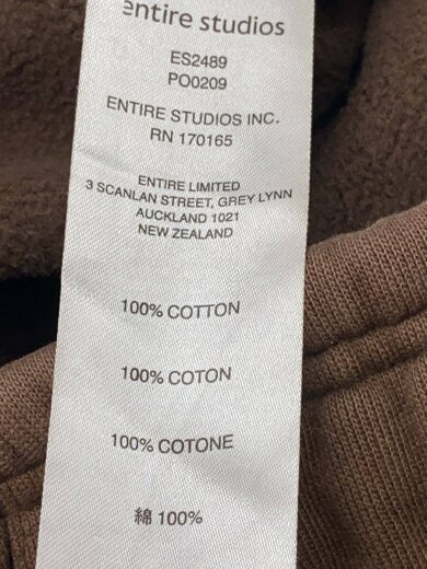 商品画像：ボトム/S/コットン/BRW/無地/ES2489 PO209 5